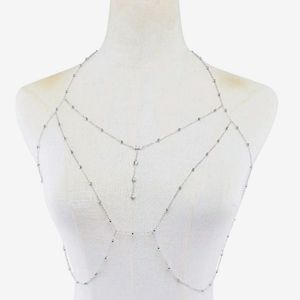Jewelry | Metal Ladies Body Chain Sexy Style Hollow Breast Chain Body